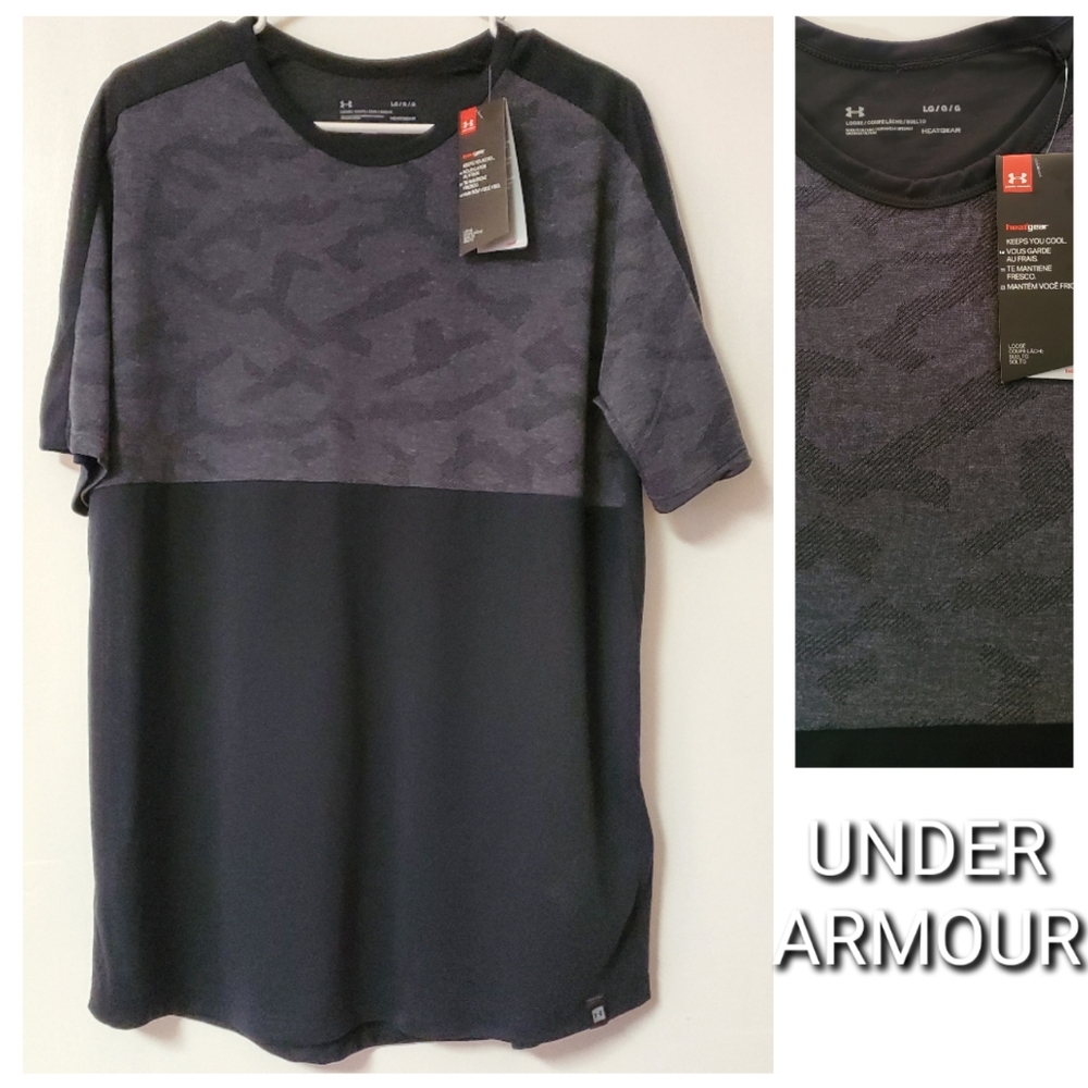 NWT UNDER ARMOUR  men's HG short sleeve